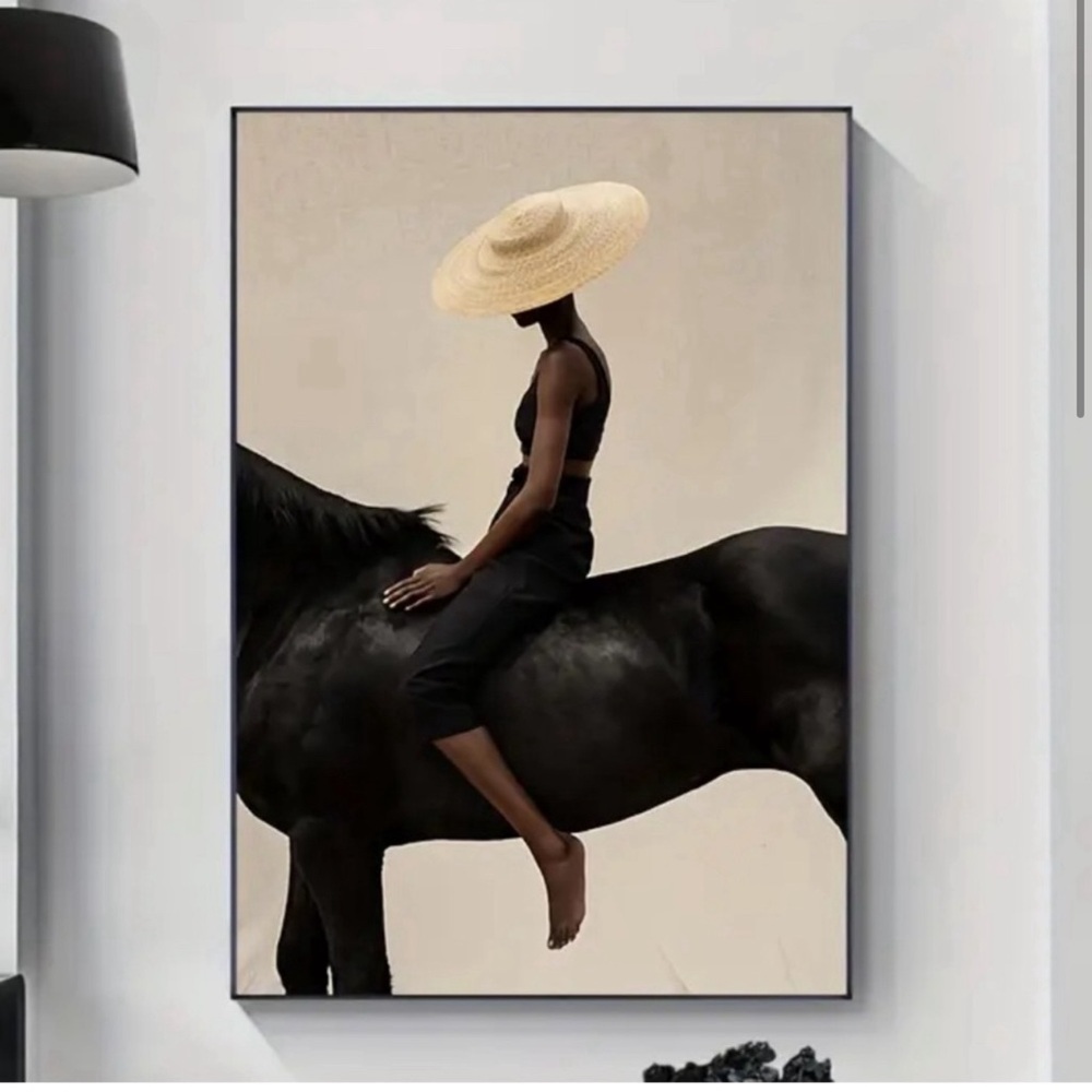 New Stunning Regal Canvas African American 😍l Unframed 12x16 inch